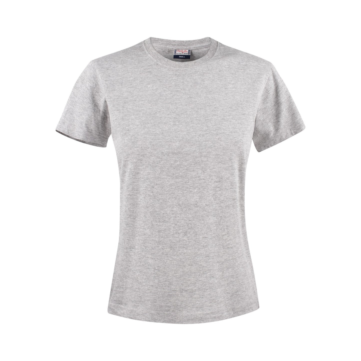 Grey Melange - Front - Printer Womens-Ladies Light T-Shirt