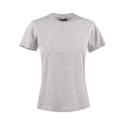 Grey Melange - Front - Printer Womens-Ladies Light T-Shirt