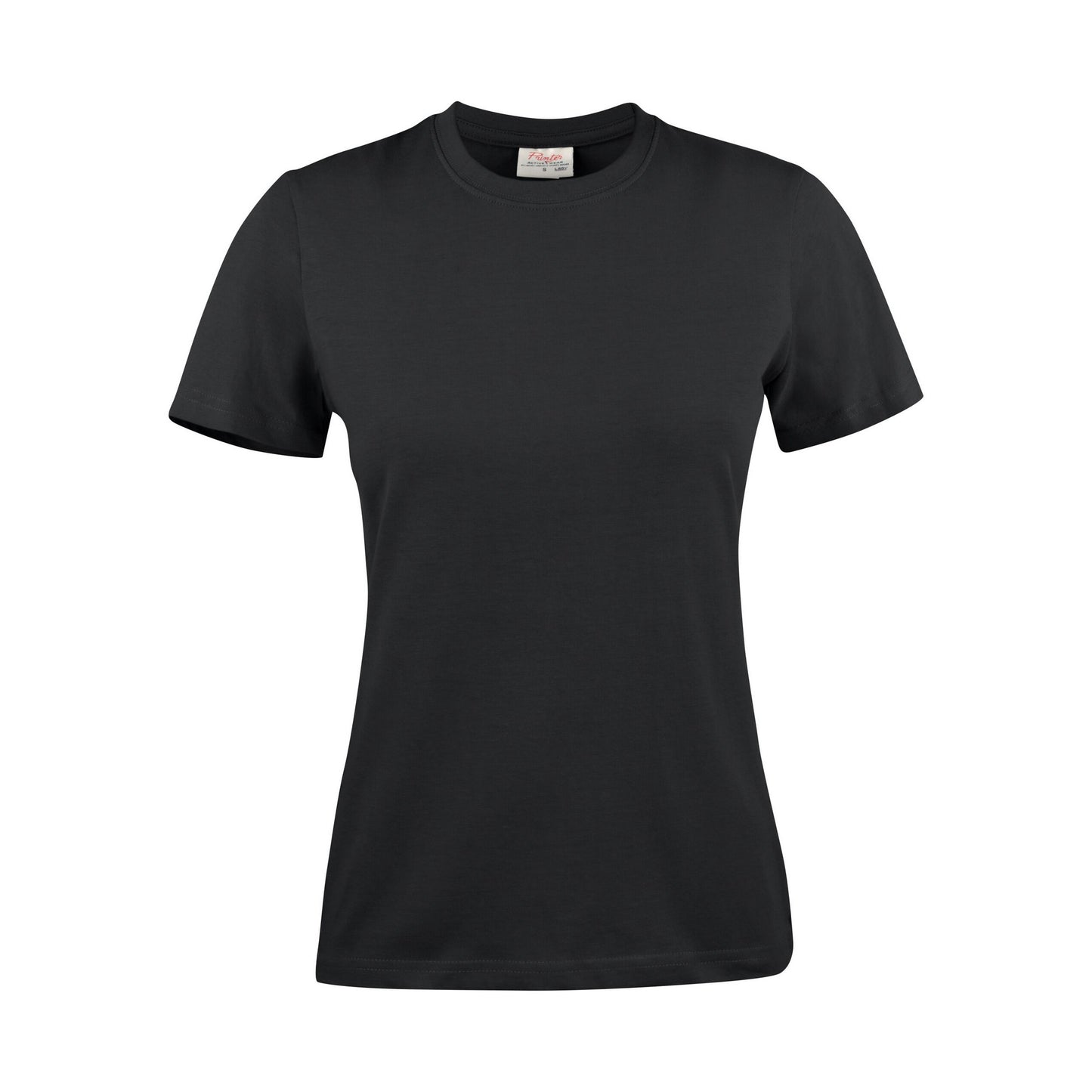 Black - Front - Printer Womens-Ladies Light T-Shirt