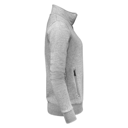 Grey Melange - Lifestyle - James Harvest Womens-Ladies Melville Full Zip Jacket