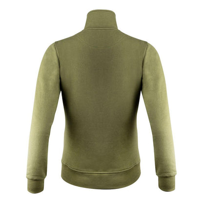 Moss Green - Back - James Harvest Womens-Ladies Melville Full Zip Jacket