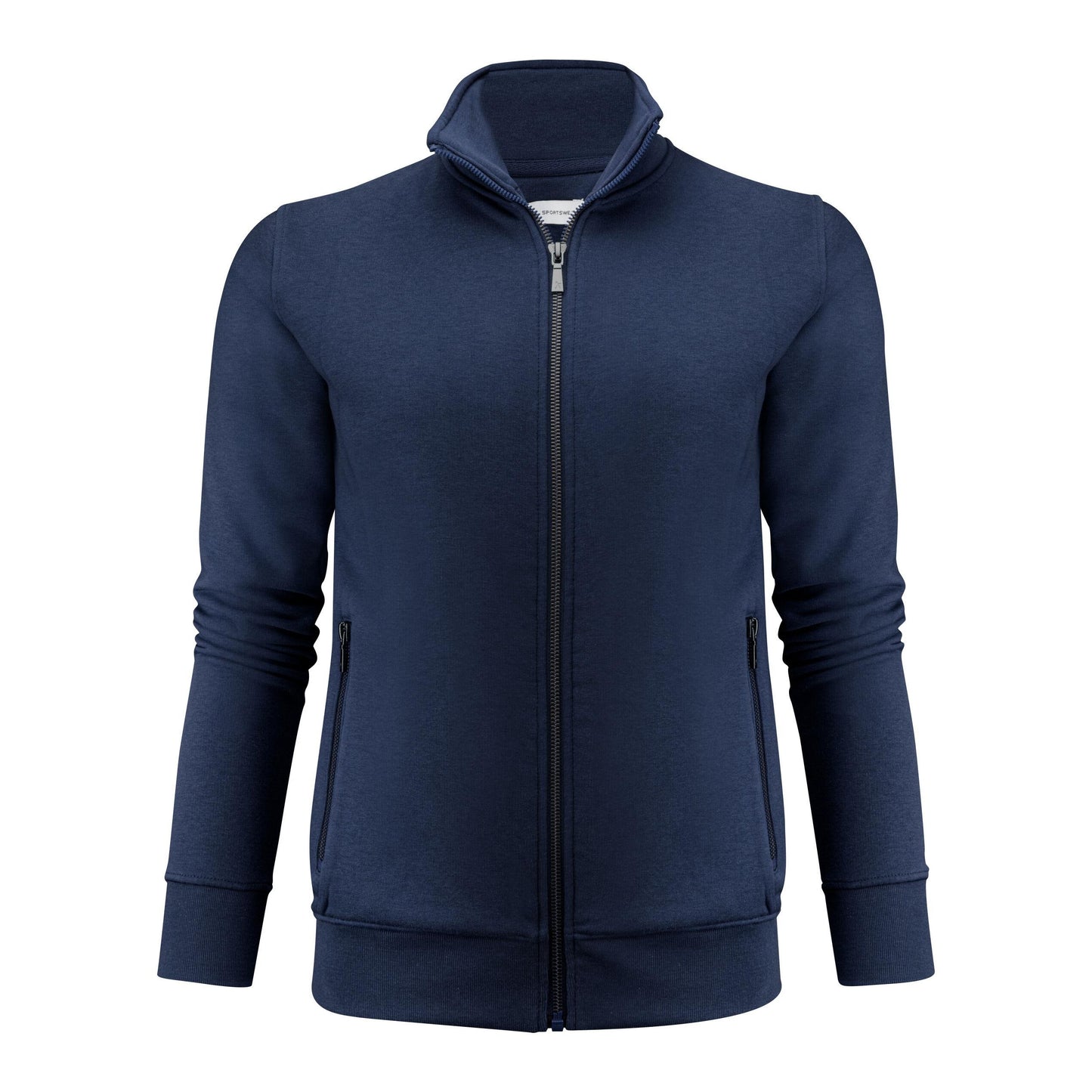 Navy - Back - James Harvest Womens-Ladies Melville Full Zip Jacket