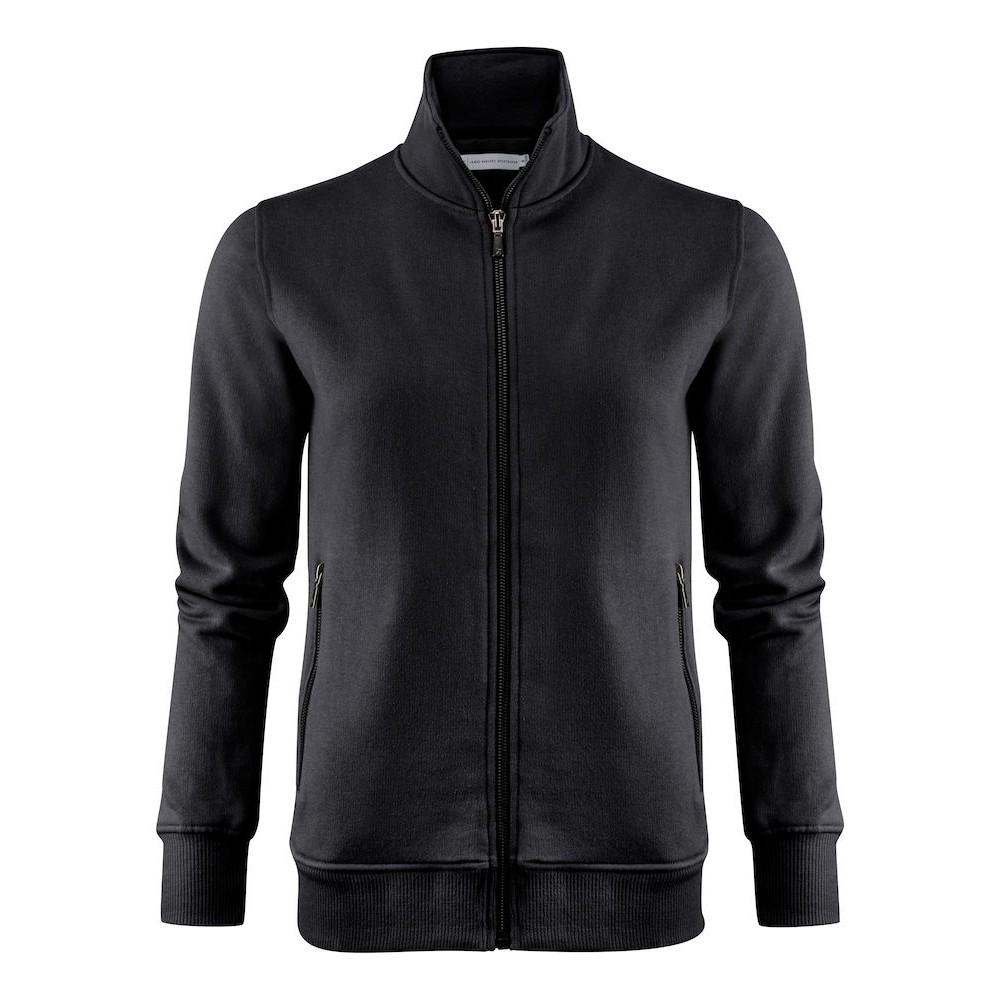 Black - Front - James Harvest Womens-Ladies Melville Full Zip Jacket
