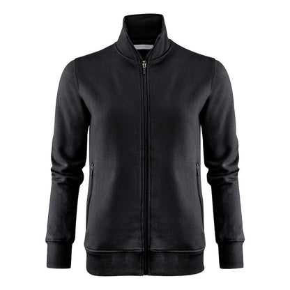 Black - Front - James Harvest Womens-Ladies Melville Full Zip Jacket