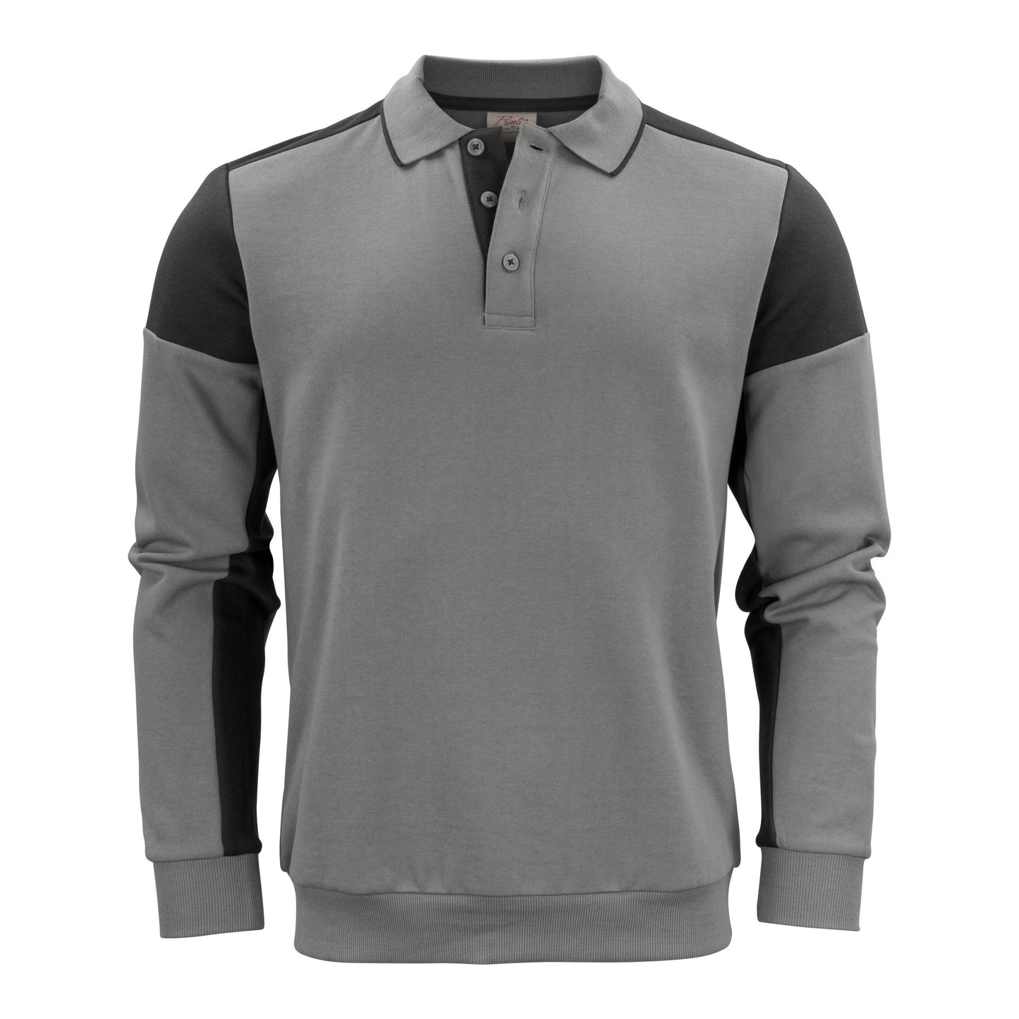 Cobalt-Navy - Front - Printer Unisex Adult Prime Two Tone Polo Sweatshirt