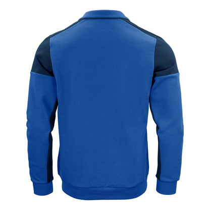 Cobalt-Navy - Side - Printer Unisex Adult Prime Two Tone Polo Sweatshirt