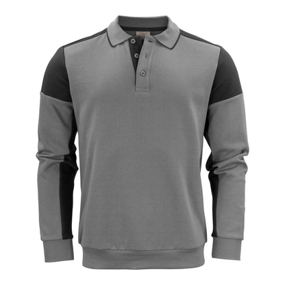 Navy-Cobalt Navy - Front - Printer Unisex Adult Prime Two Tone Polo Sweatshirt