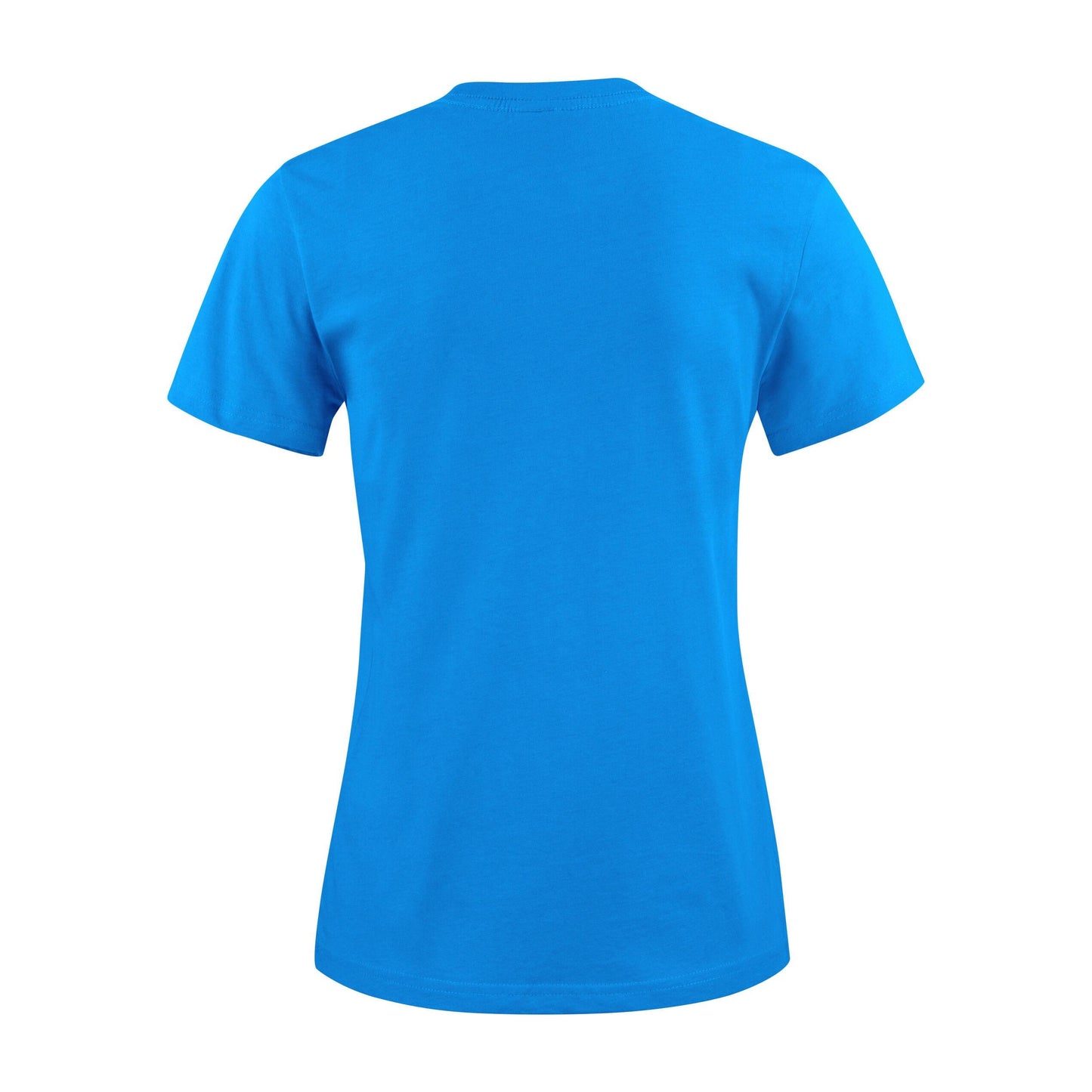 Ocean Blue - Side - Printer Womens-Ladies Heavy T-Shirt