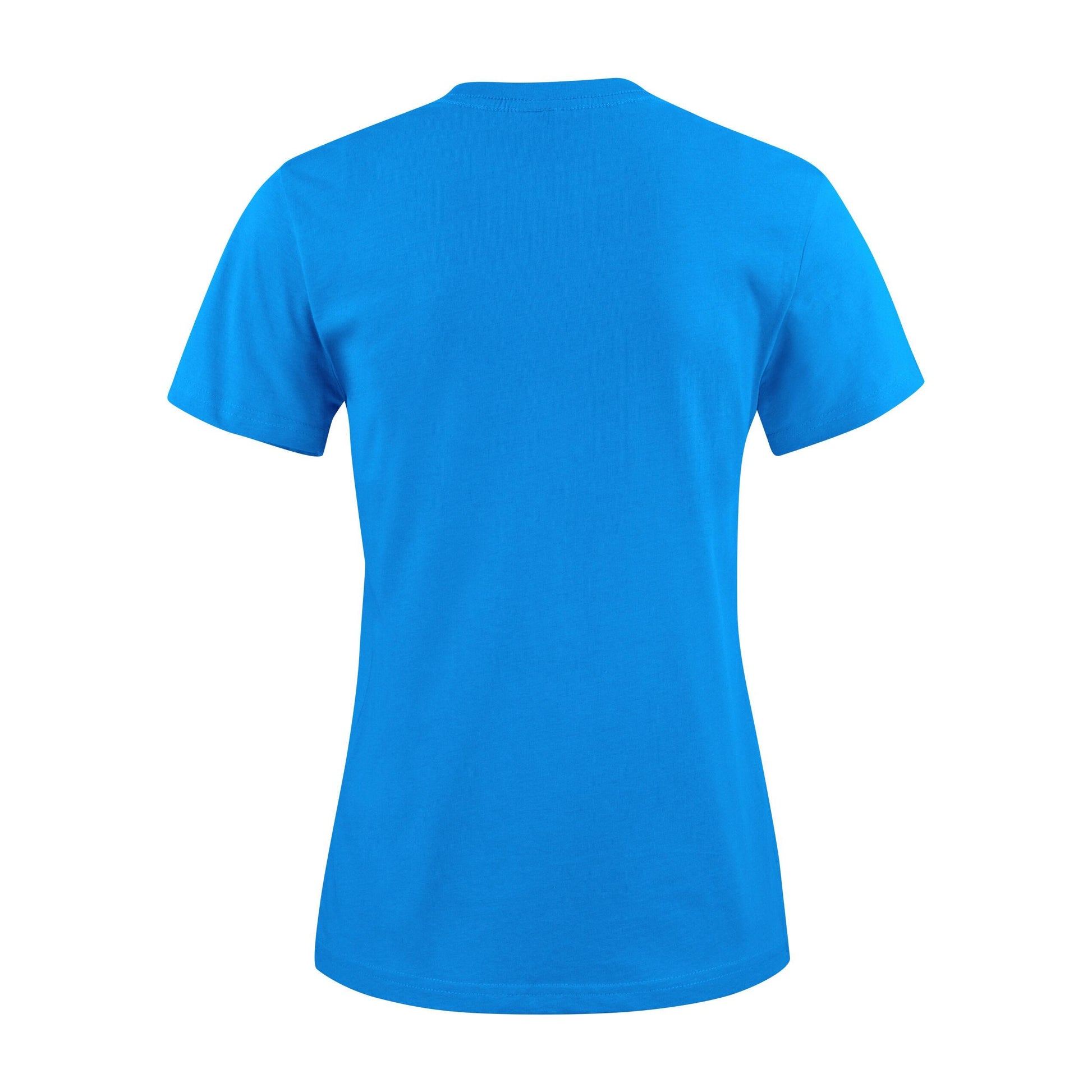 Ocean Blue - Side - Printer Womens-Ladies Heavy T-Shirt
