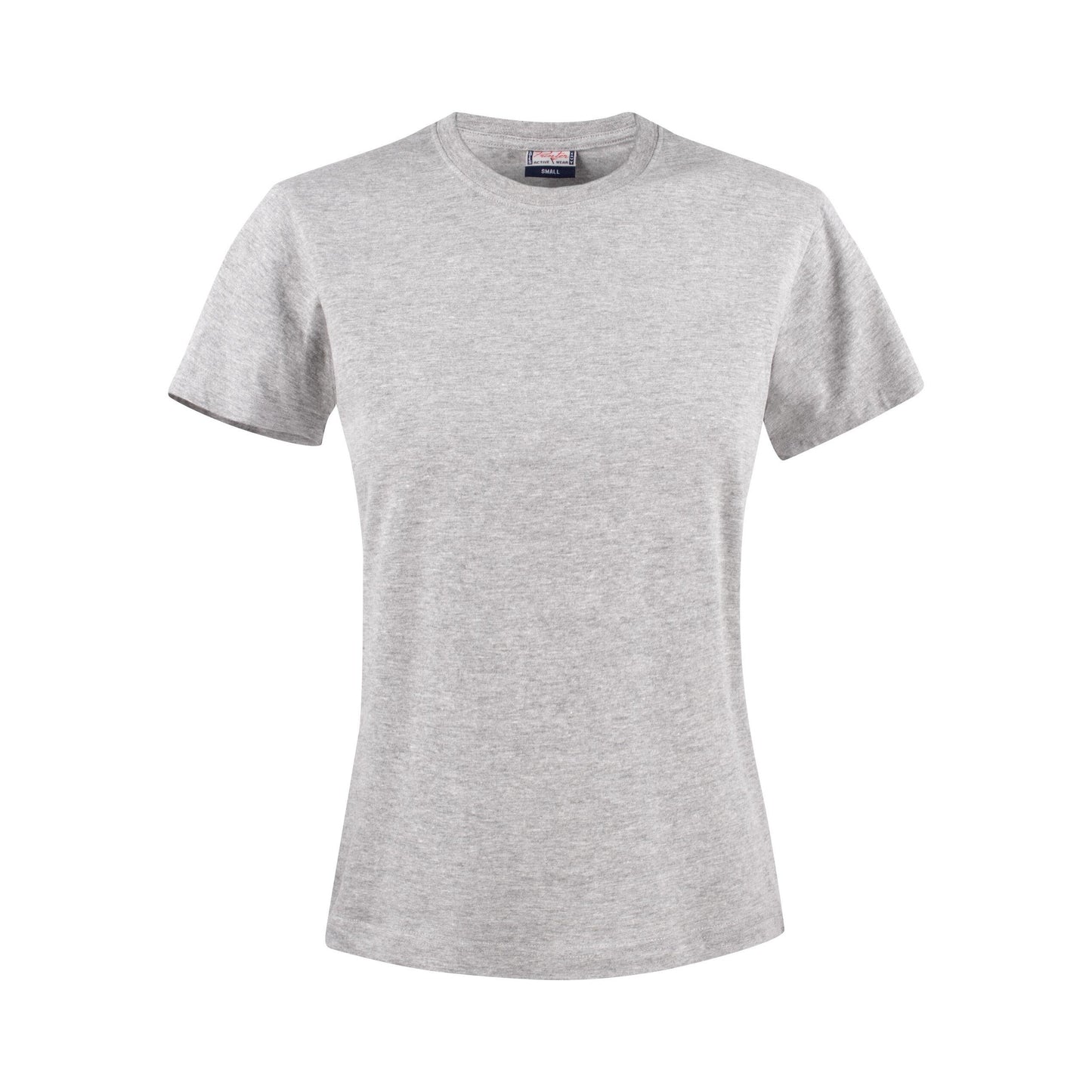 Grey Melange - Back - Printer Womens-Ladies Heavy T-Shirt