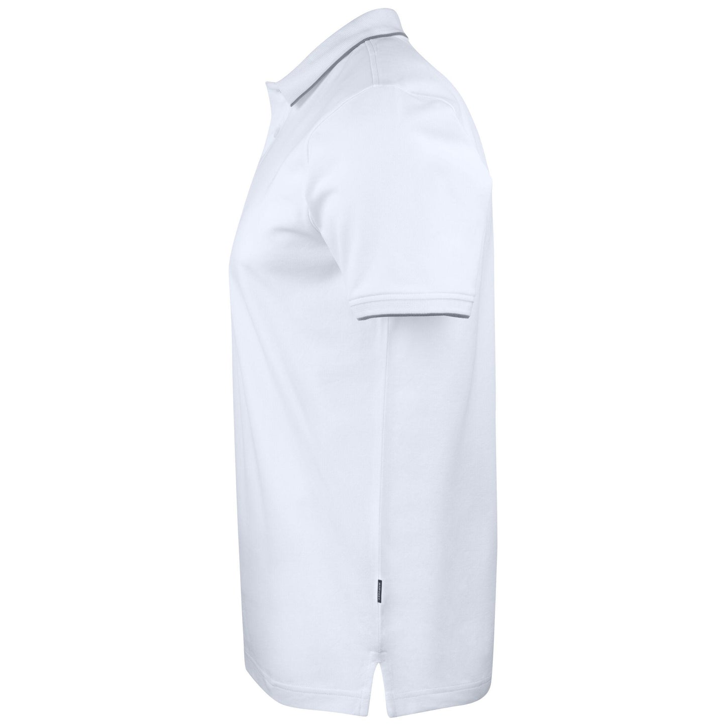 White - Lifestyle - James Harvest Mens Greenville Regular Polo Shirt