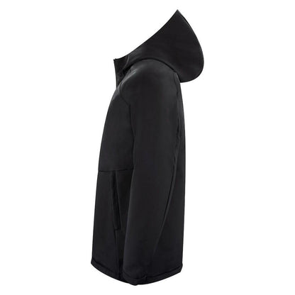 Black - Side - James Harvest Mens Winchester Padded Jacket