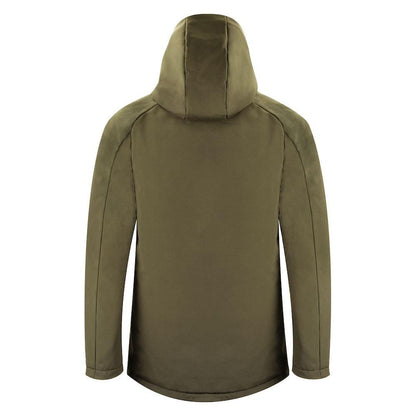 Moss Green - Back - James Harvest Mens Winchester Padded Jacket