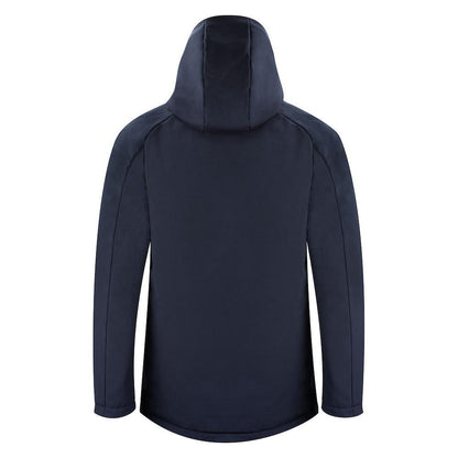 Navy - Back - James Harvest Mens Winchester Padded Jacket
