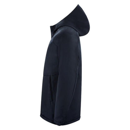 Navy - Side - James Harvest Mens Winchester Padded Jacket