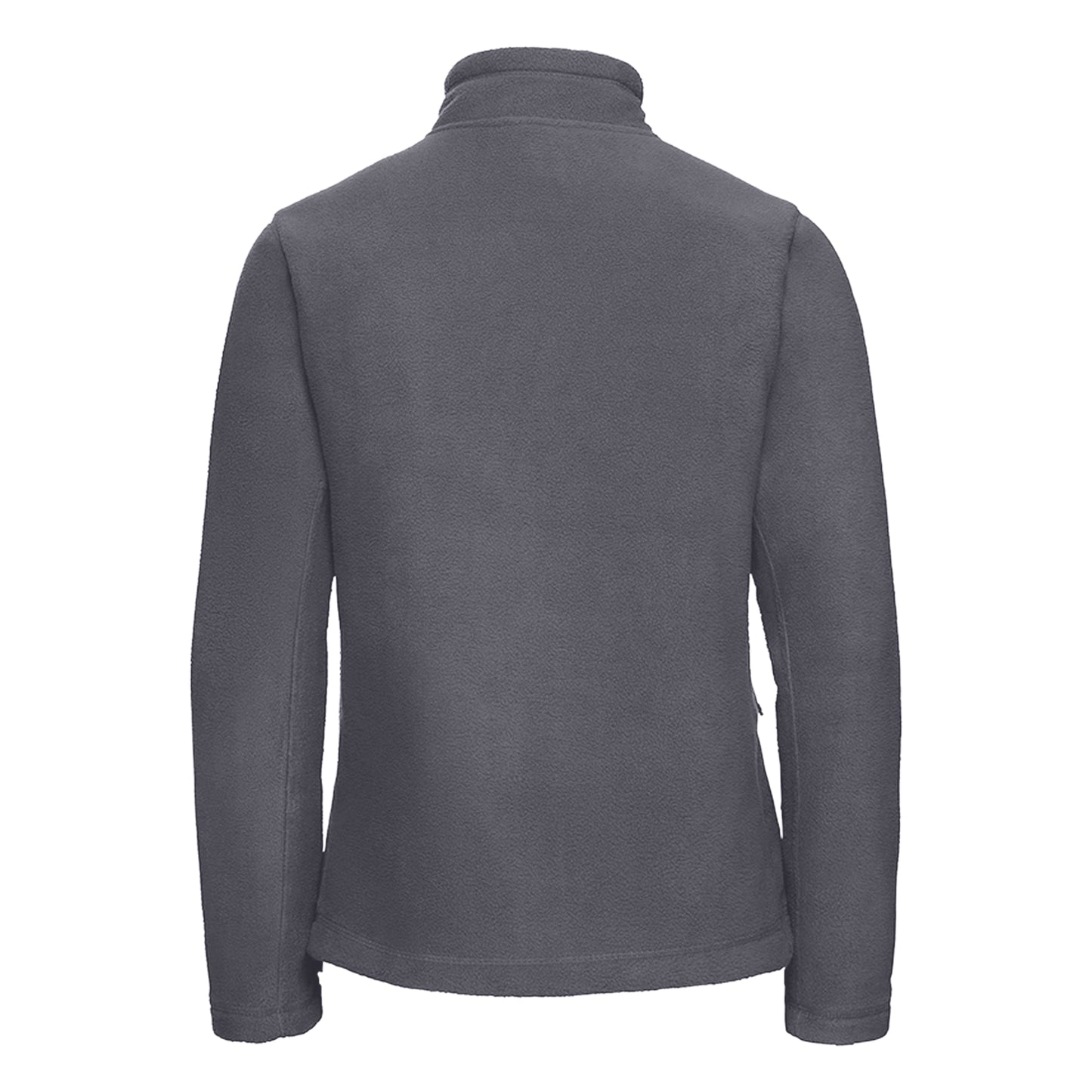 Convoy Grey - Back - Russell Colours Ladies Full Zip Outdoor Fleece Jacket