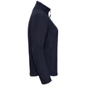 Black - Back - Russell Colours Ladies Full Zip Outdoor Fleece Jacket