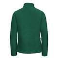 Bottle Green - Back - Russell Colours Ladies Full Zip Outdoor Fleece Jacket