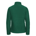 Bottle Green - Back - Russell Colours Ladies Full Zip Outdoor Fleece Jacket