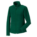 Bottle Green - Side - Russell Colours Ladies Full Zip Outdoor Fleece Jacket