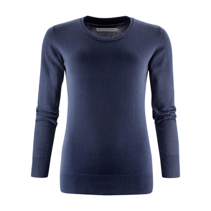 Navy - Front - Harvest Womens-Ladies Ashland U Sweatshirt