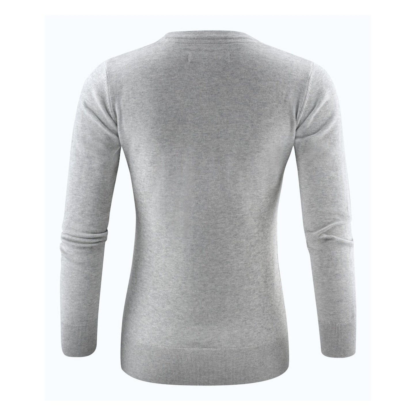 Grey Melange - Pack Shot - Harvest Womens-Ladies Ashland U Sweatshirt