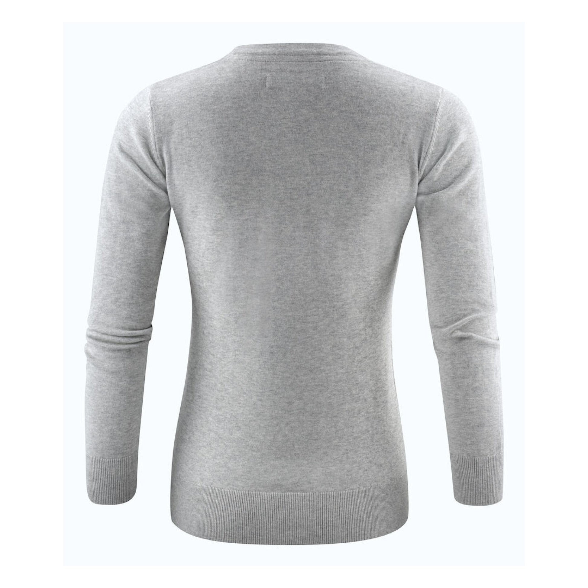 Grey Melange - Pack Shot - Harvest Womens-Ladies Ashland U Sweatshirt