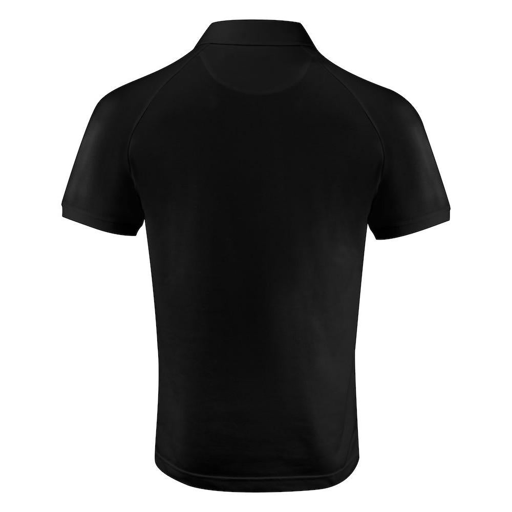 Black - Back - James Harvest Mens Brookings Modern Polo Shirt