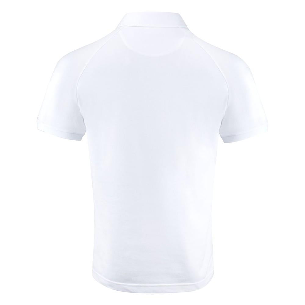 White - Back - James Harvest Mens Brookings Modern Polo Shirt