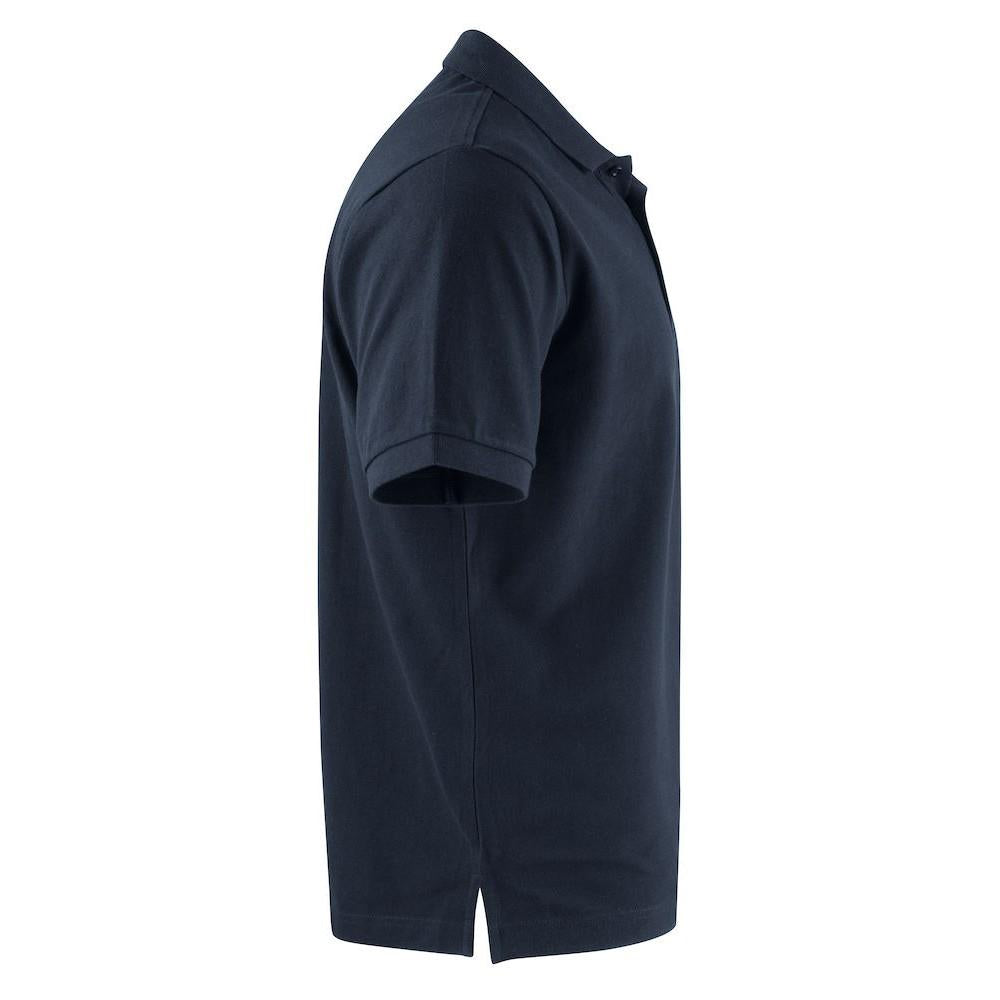 Navy - Side - Harvest Mens Neptune Polo Shirt