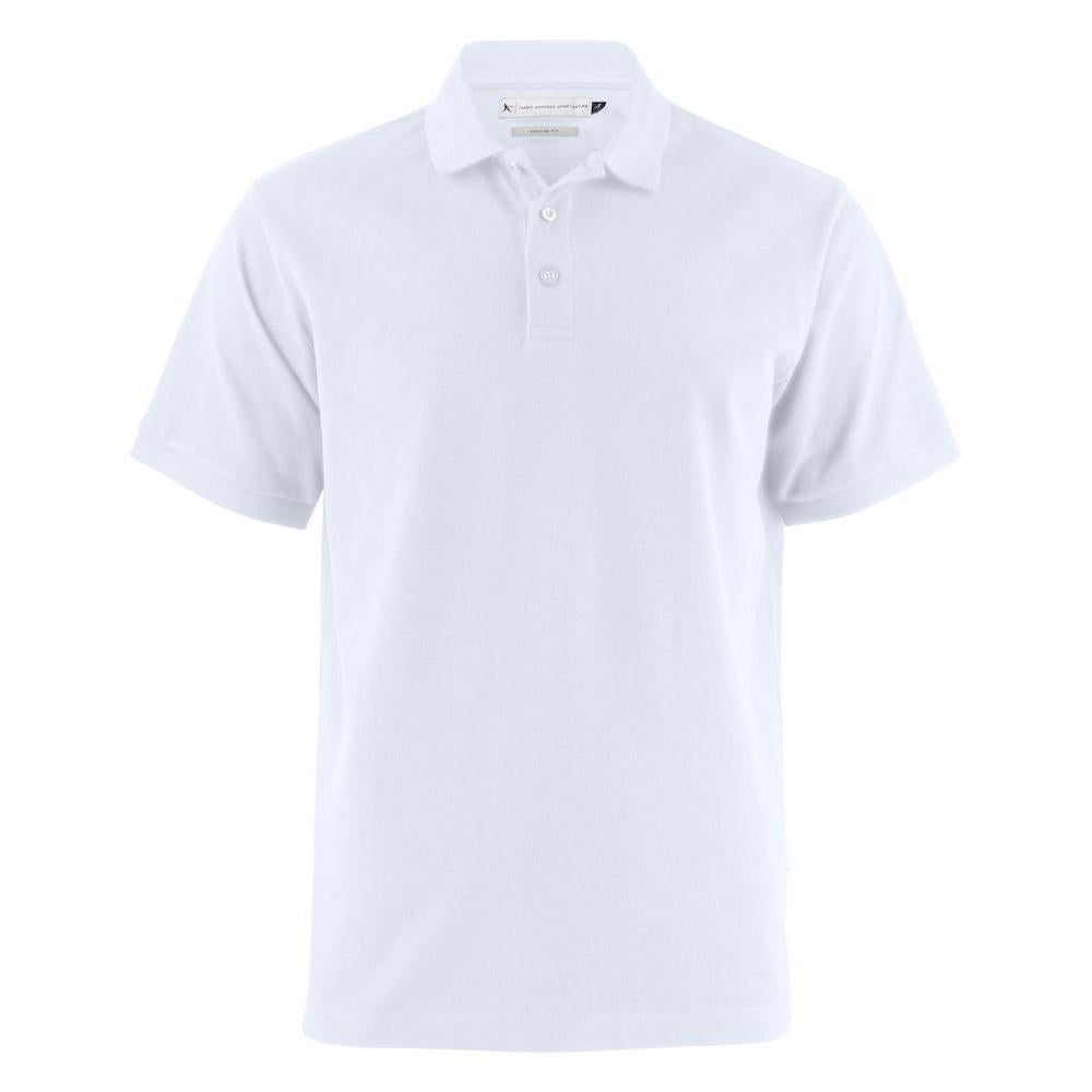 White - Front - Harvest Mens Neptune Polo Shirt