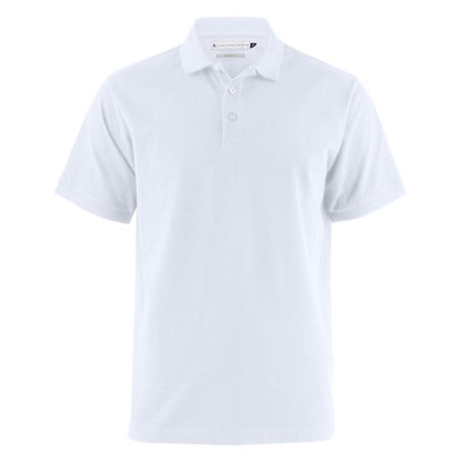 White - Front - Harvest Mens Neptune Polo Shirt