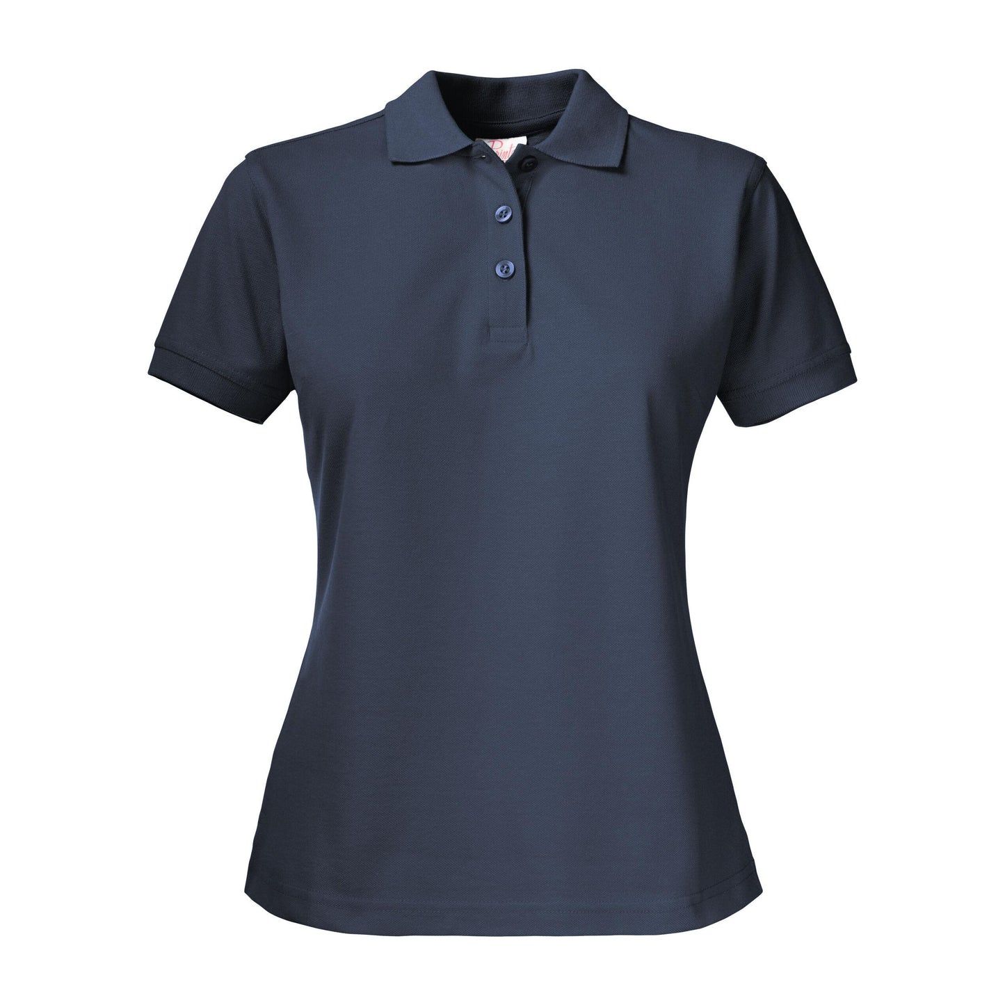 Navy - Back - Printer Womens-Ladies Surf Pro Polo Shirt