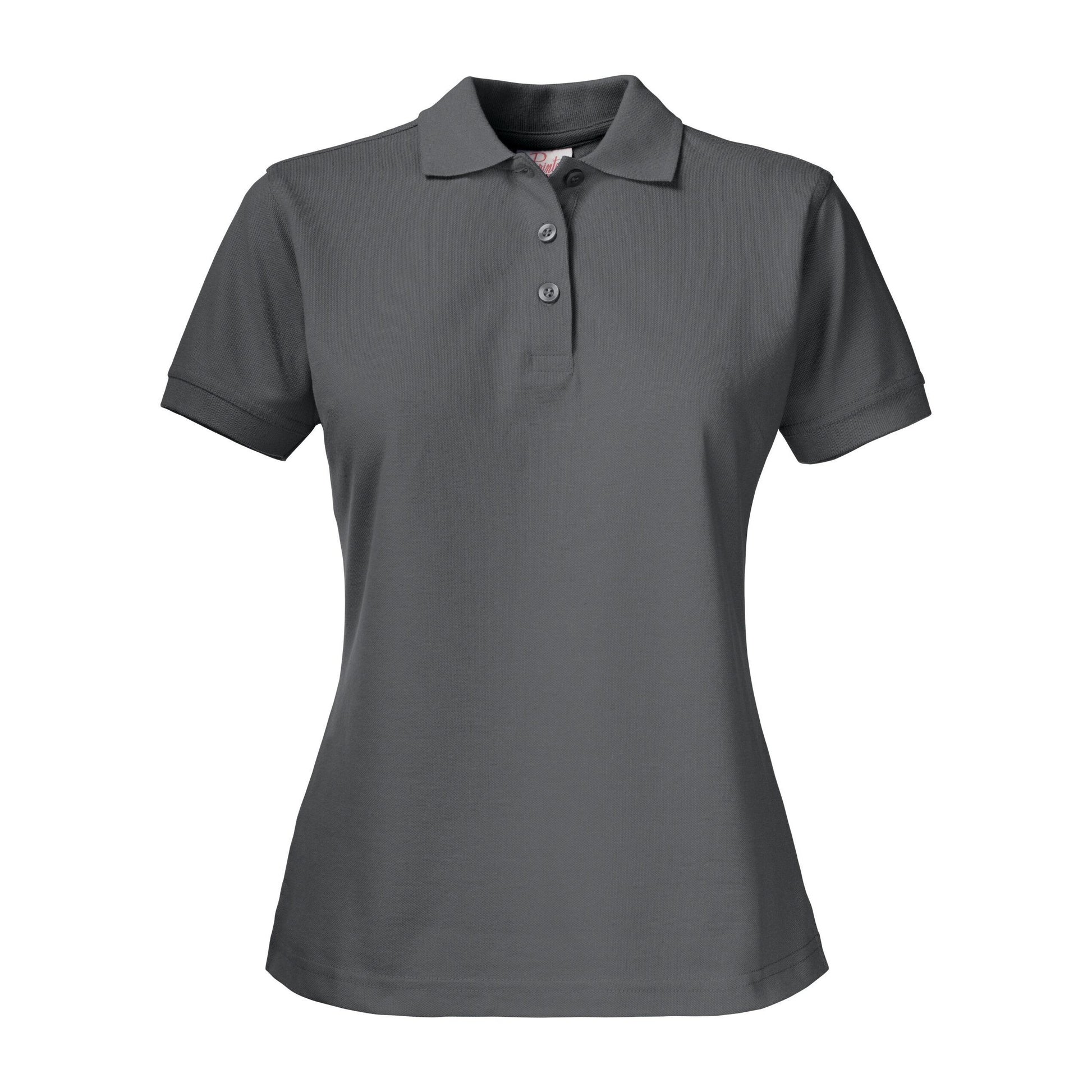 Steel Grey - Back - Printer Womens-Ladies Surf Pro Polo Shirt