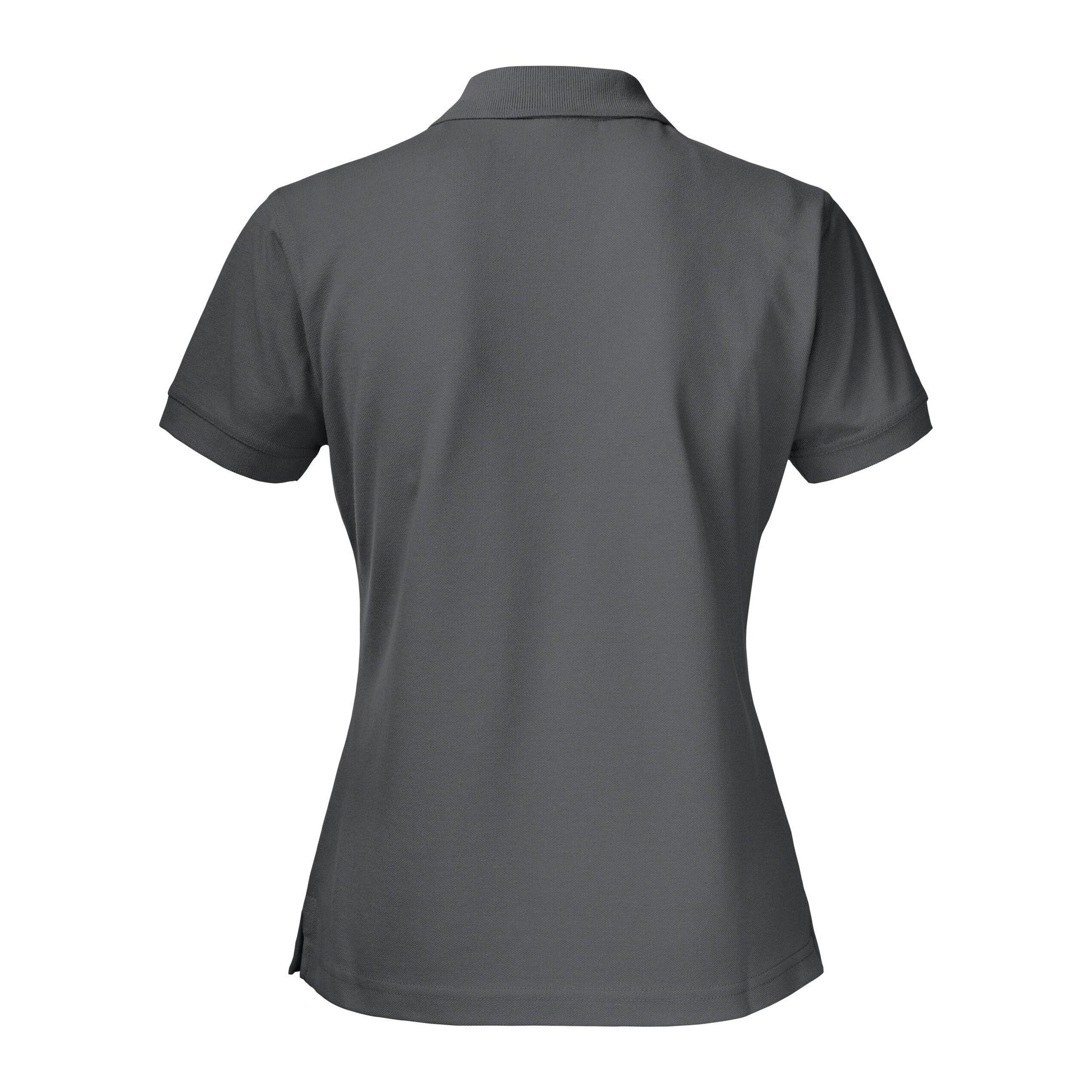 Steel Grey - Side - Printer Womens-Ladies Surf Pro Polo Shirt