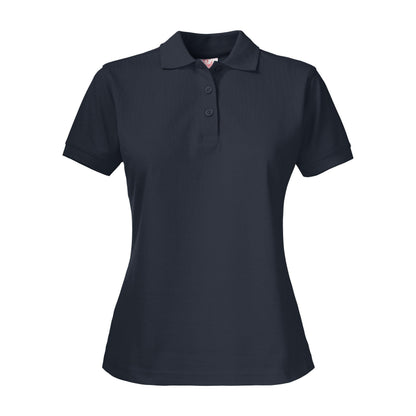Dark Navy - Back - Printer Womens-Ladies Surf Pro Polo Shirt