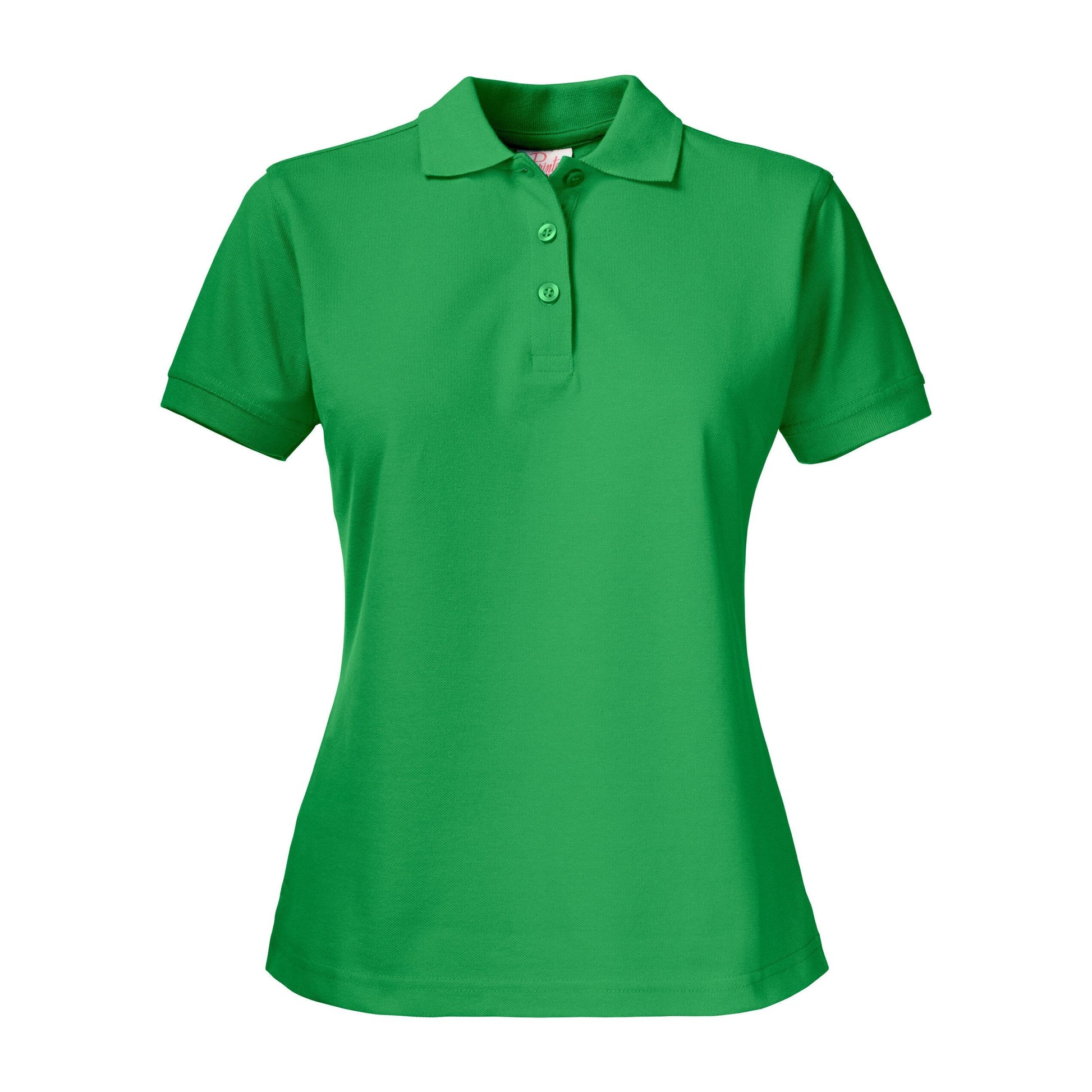 Fresh Green - Back - Printer Womens-Ladies Surf Pro Polo Shirt