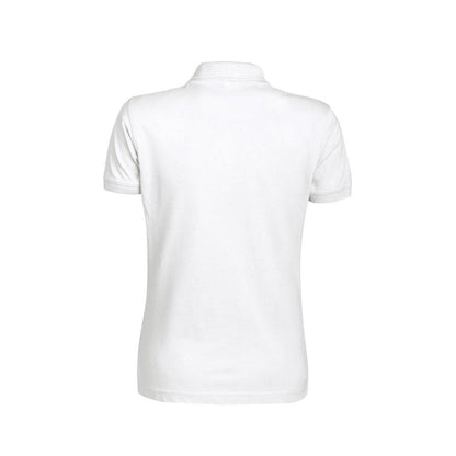 White - Back - Printer Womens-Ladies Surf Pro Polo Shirt