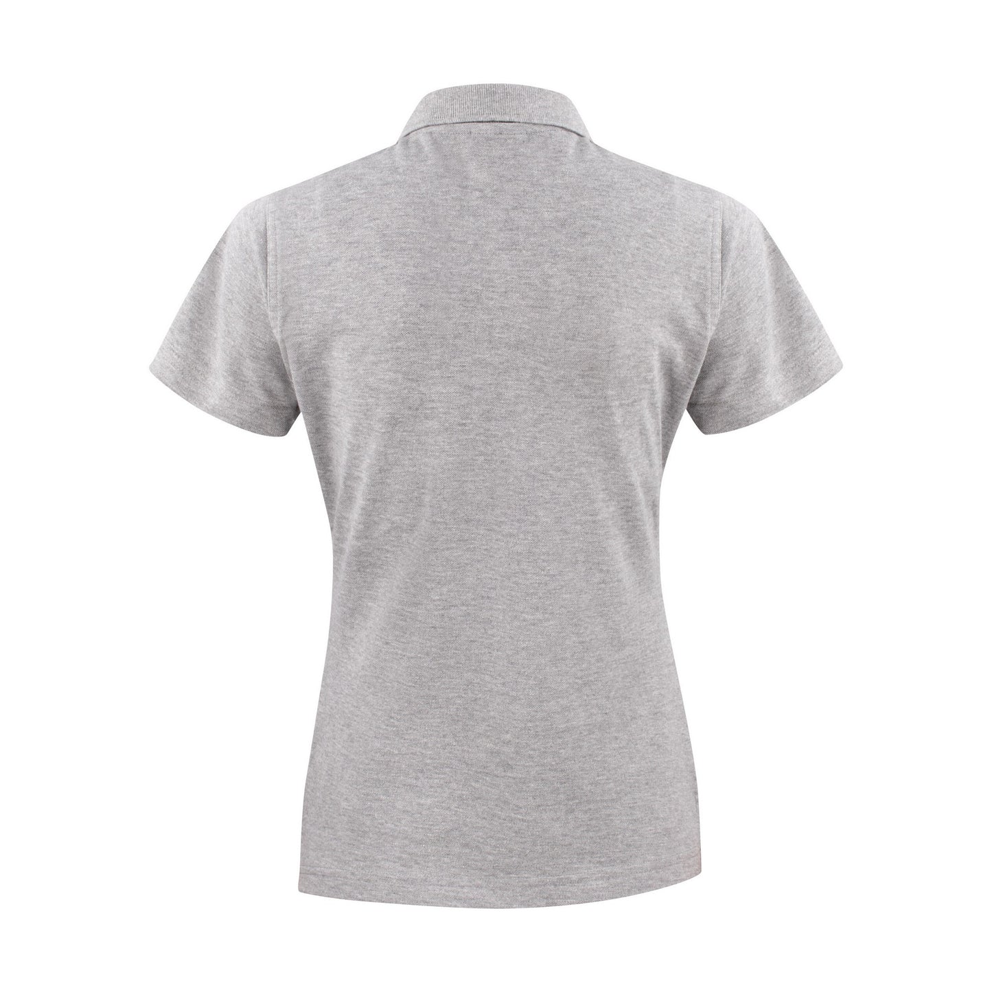 Grey Melange - Back - Printer Womens-Ladies Surf Polo Shirt