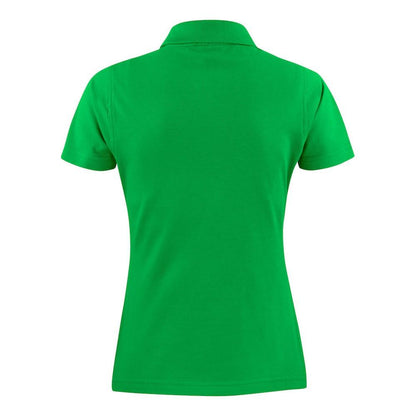 Fresh Green - Back - Printer Womens-Ladies Surf Polo Shirt