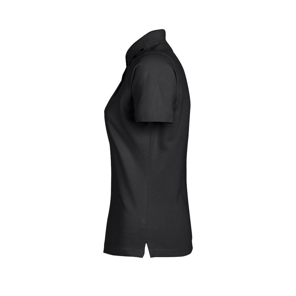 Black - Lifestyle - Printer Womens-Ladies Surf Polo Shirt