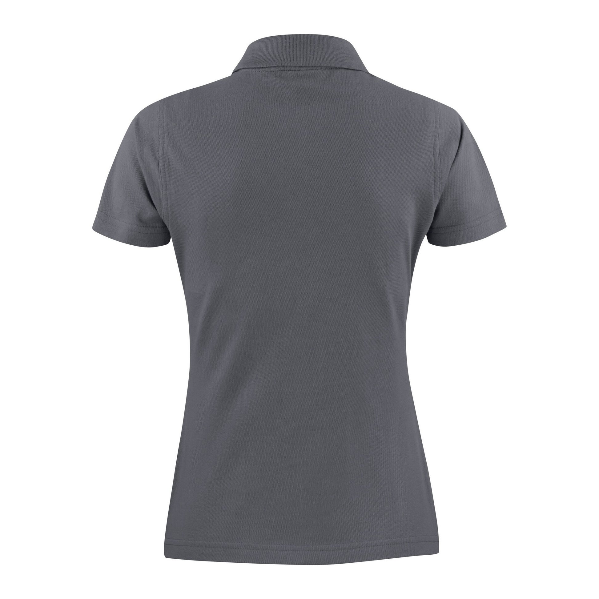 Steel Grey - Back - Printer Womens-Ladies Surf Polo Shirt