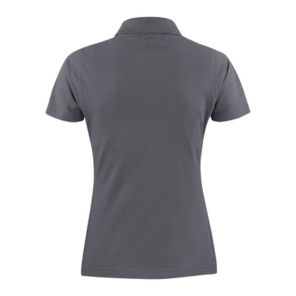Steel Grey - Back - Printer Womens-Ladies Surf Polo Shirt