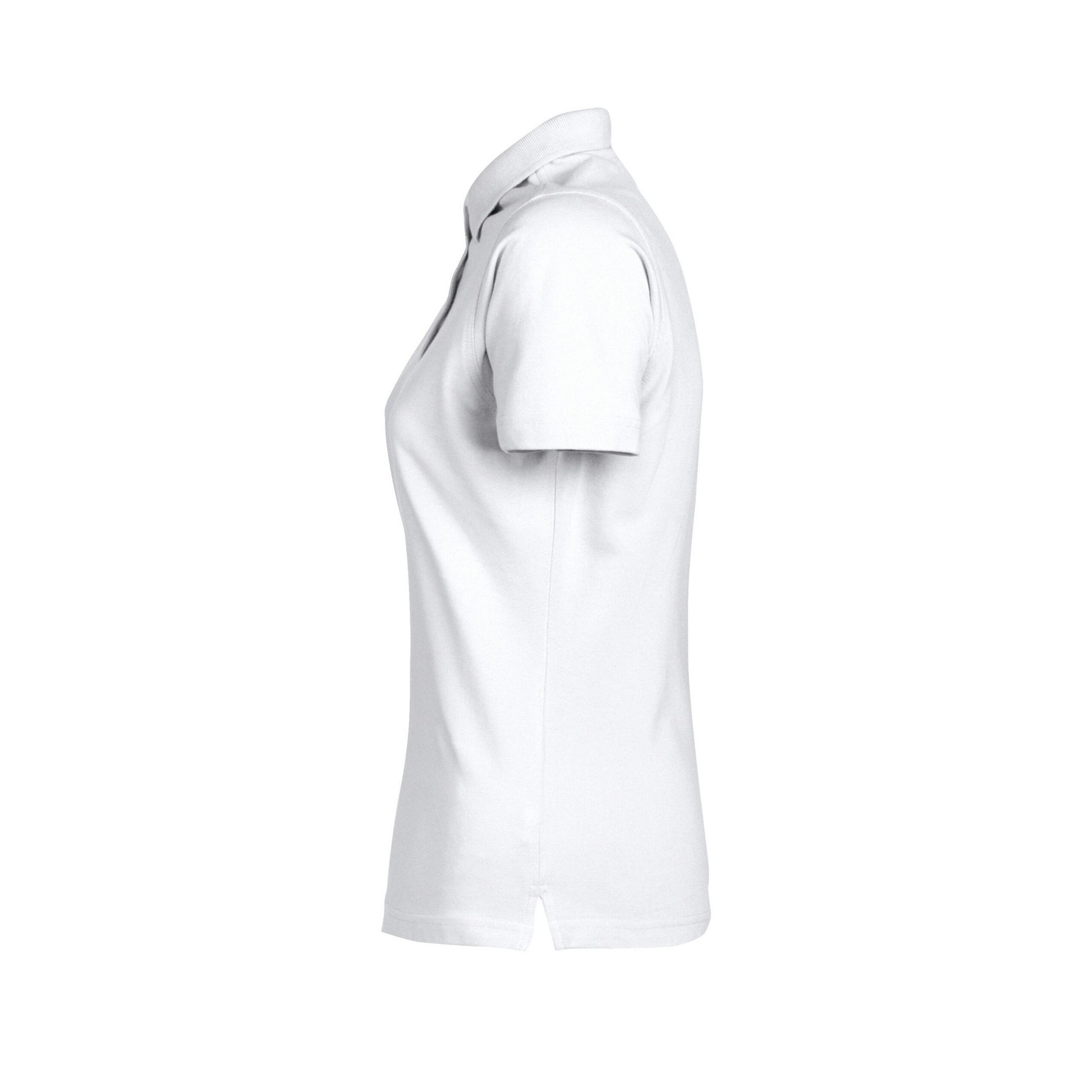 White - Lifestyle - Printer Womens-Ladies Surf Polo Shirt
