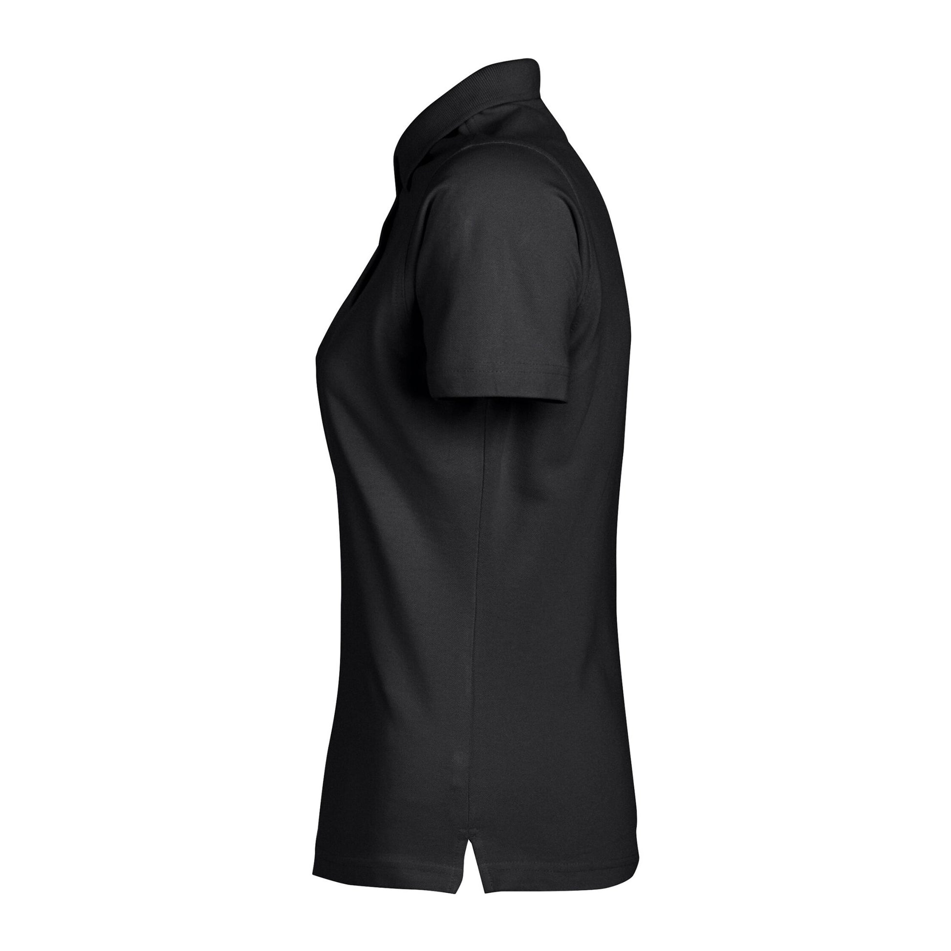 Black - Lifestyle - Printer Womens-Ladies Surf Polo Shirt