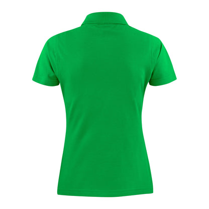 Fresh Green - Back - Printer Womens-Ladies Surf Polo Shirt
