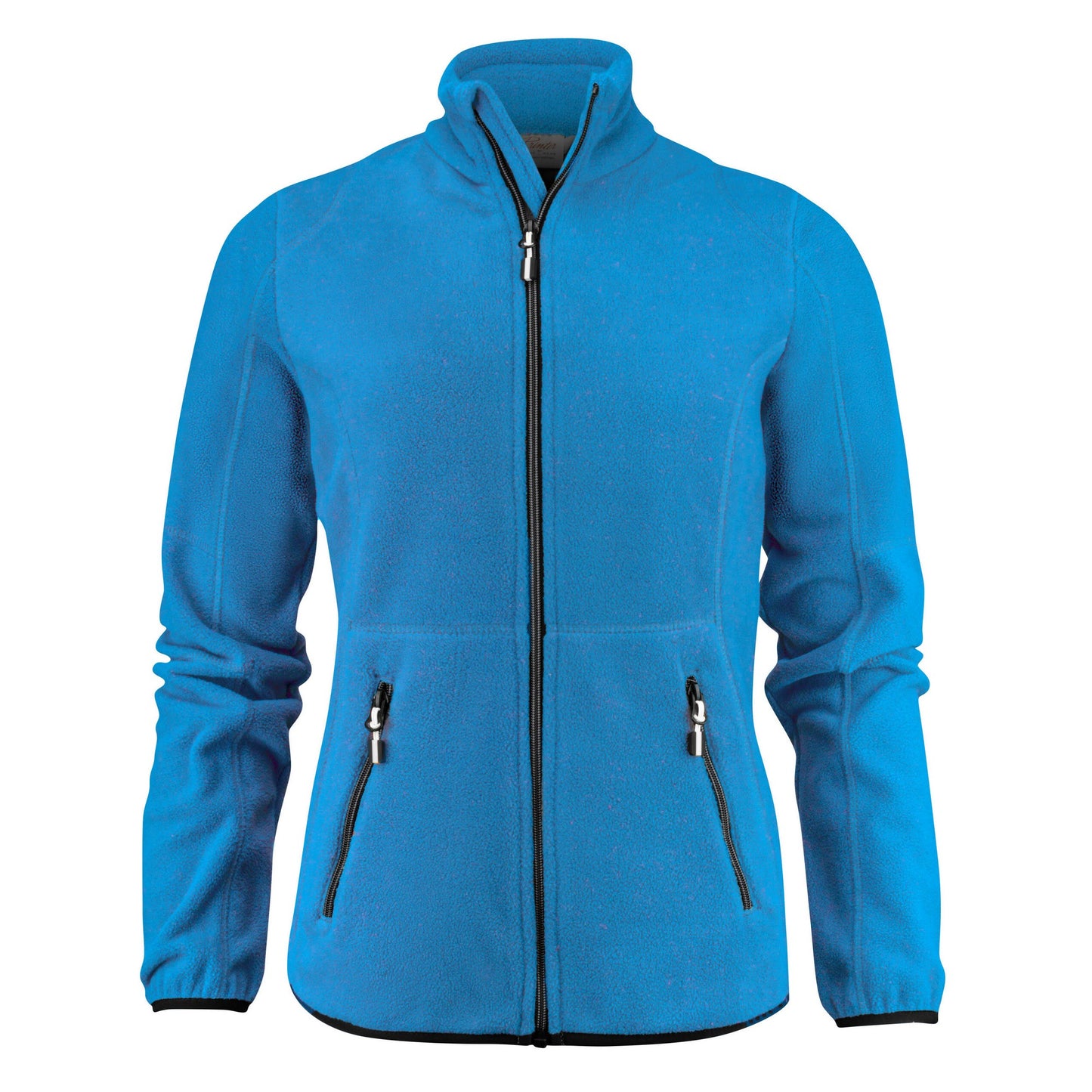 Ocean Blue - Front - Printer Womens-Ladies Speedway Fleece Jacket
