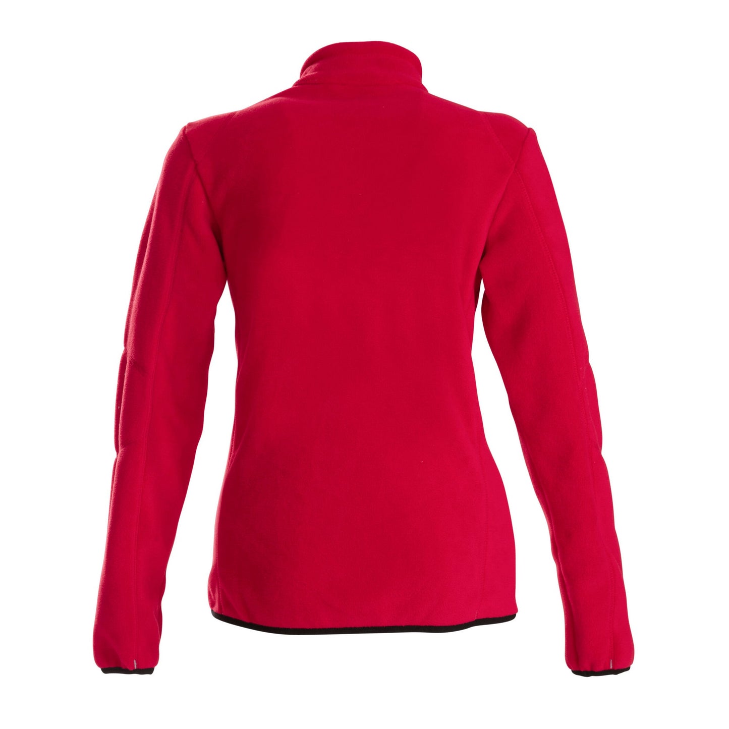 Red - Back - Printer Womens-Ladies Speedway Fleece Jacket