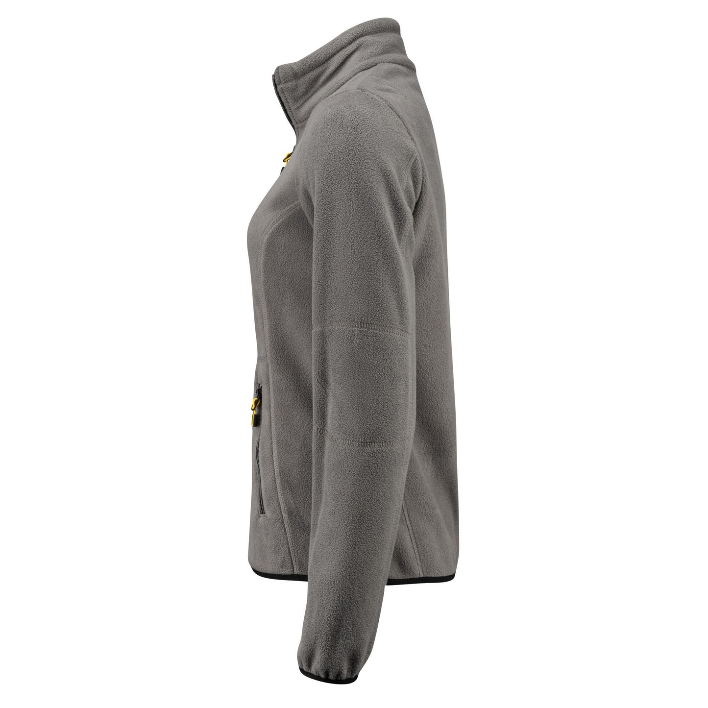 Steel Grey - Side - Printer Womens-Ladies Speedway Fleece Jacket