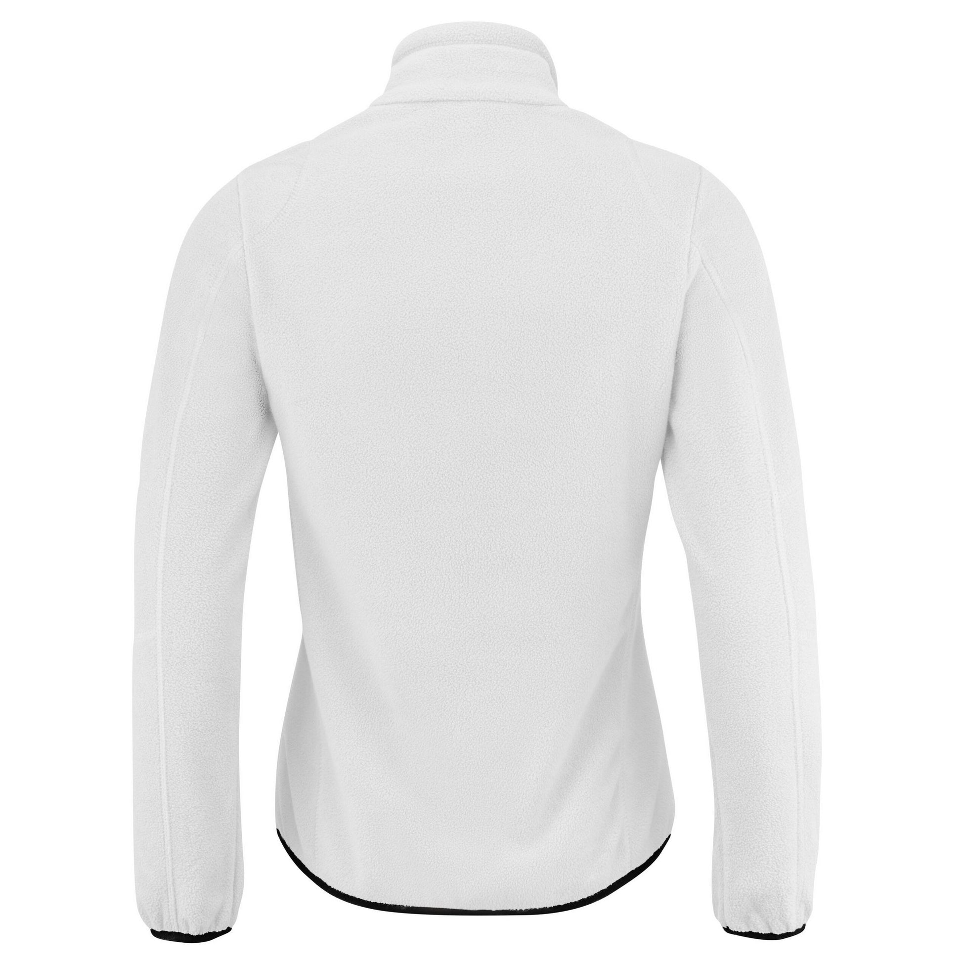White - Back - Printer Womens-Ladies Speedway Fleece Jacket